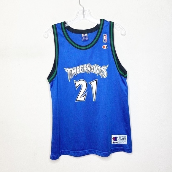 Vintage Champion Minnesota Timberwolves Jersey